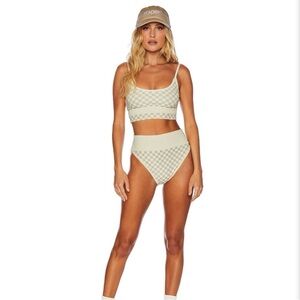 Beach Riot Checkered Emmy Bottoms